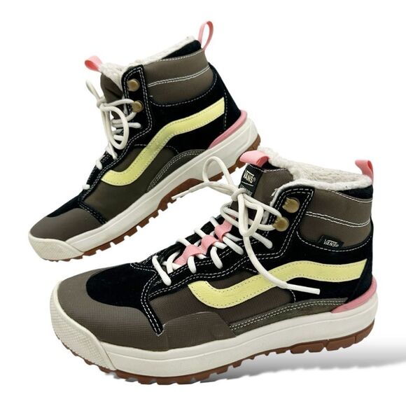 VANS UltraRange Exo Hi MTE Mens Sz 7.0 Women 8.5, Canteen Black Marshmallow - Picture 2 of 15